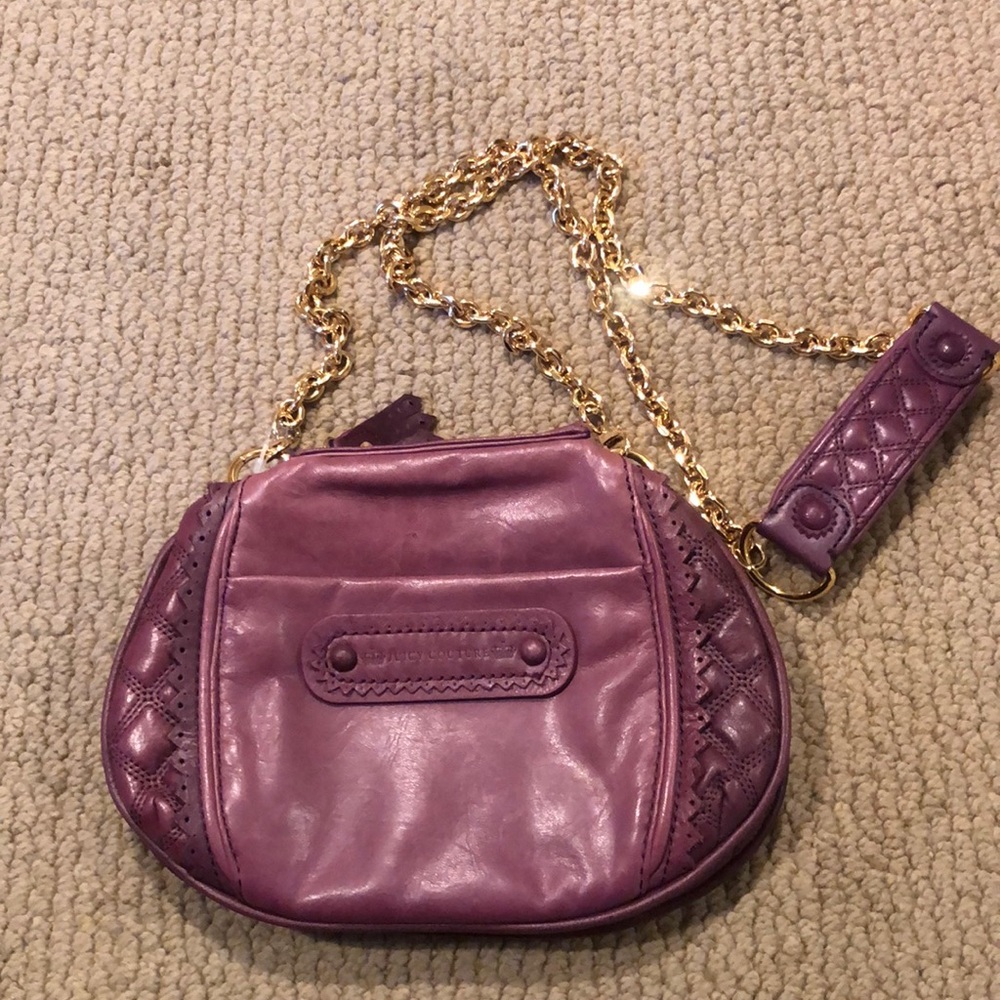 NWT Juicy Couture leather crossover bag